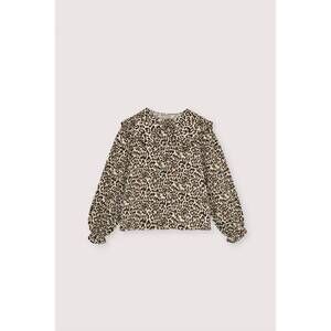 NEW THE NEW SOCIETY girls' nelia blouse in animal